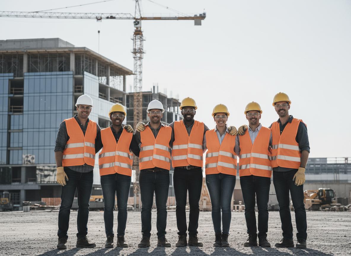 Professional team ready for deployment